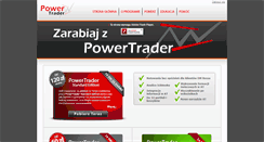 Desktop Screenshot of powertrader.pl